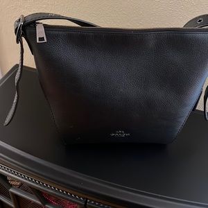 Black coach purse